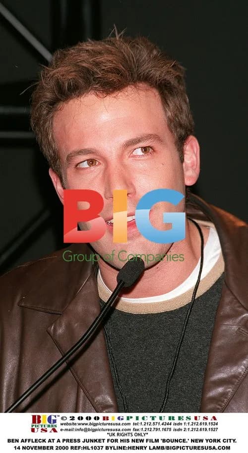 Ben Affleck at 'Bounce' Press Junket