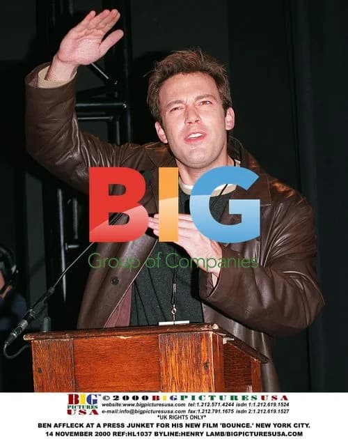 Ben Affleck at 'Bounce' Press Junket
