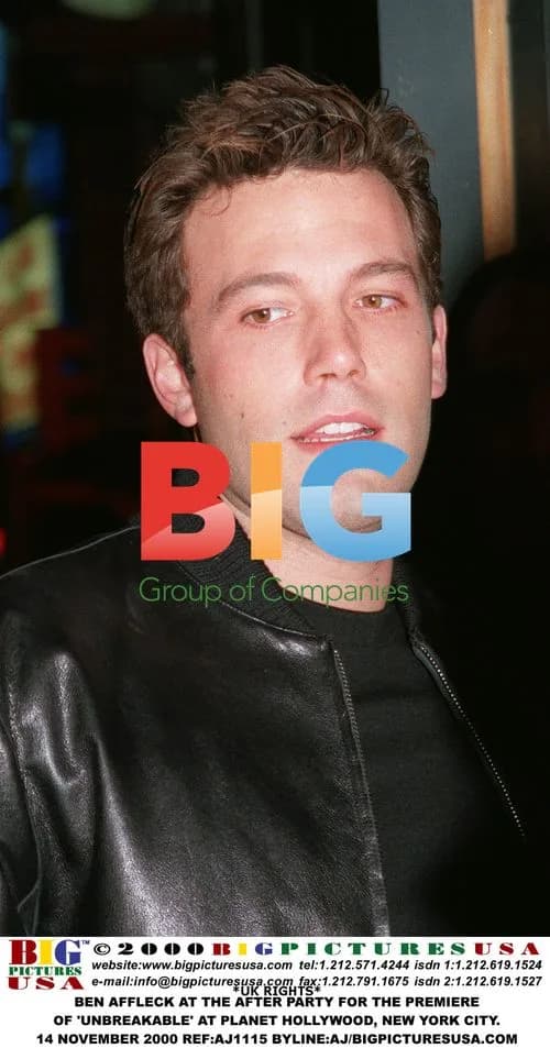Ben Affleck at 'Unbreakable' premiere after party