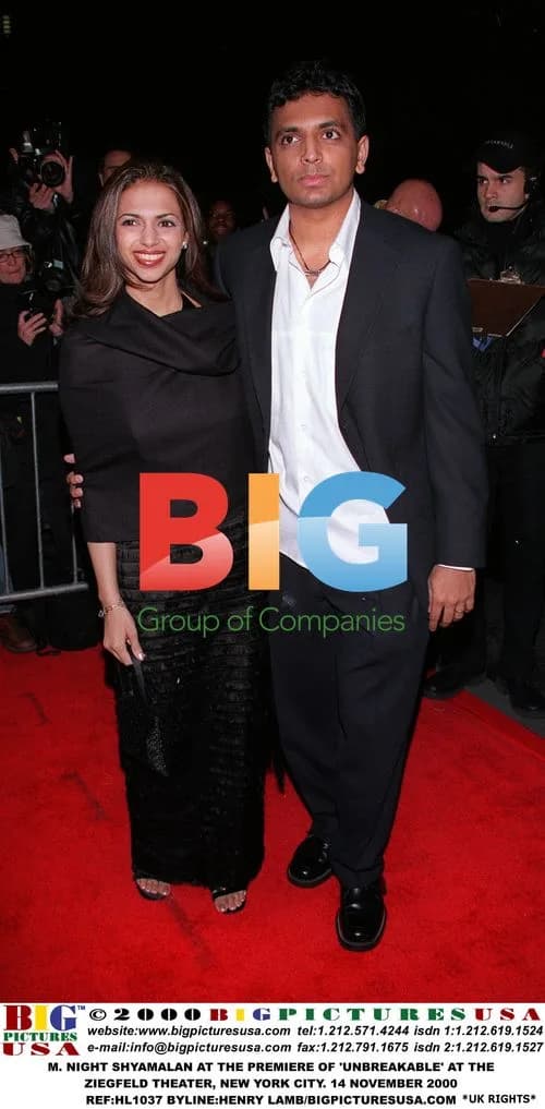 M. Night Shyamalan at 'Unbreakable' Premiere