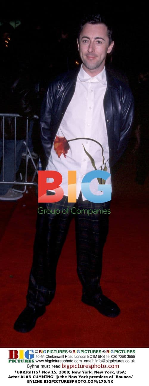 Alan Cumming at Bounce premiere in NYC