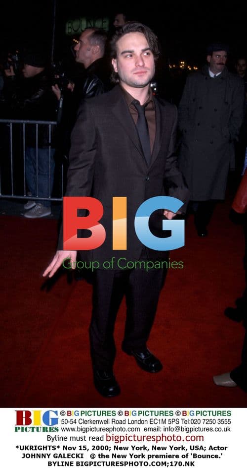 Johnny Galecki @ 'Bounce' Premiere