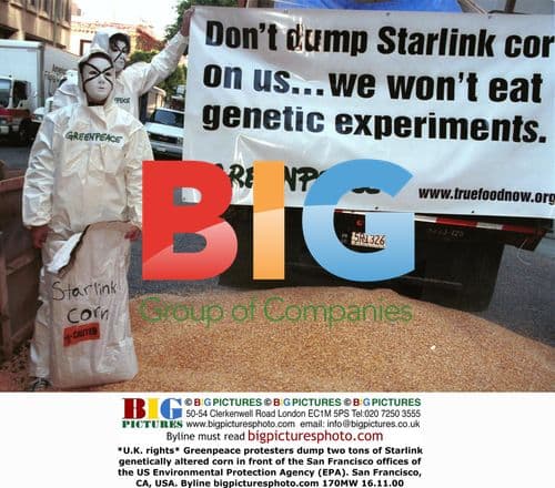Greenpeace Protests Genetically Altered Corn at EPA