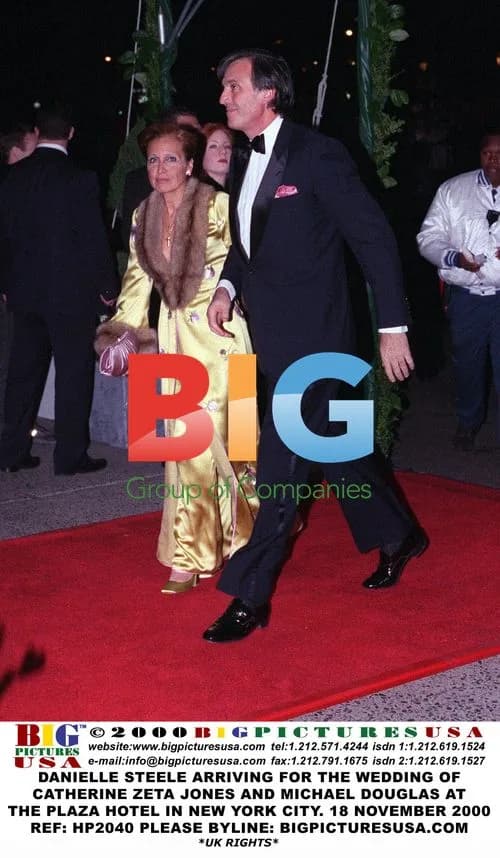 Danielle Steele at Catherine Zeta Jones and Michael Douglas Wedding