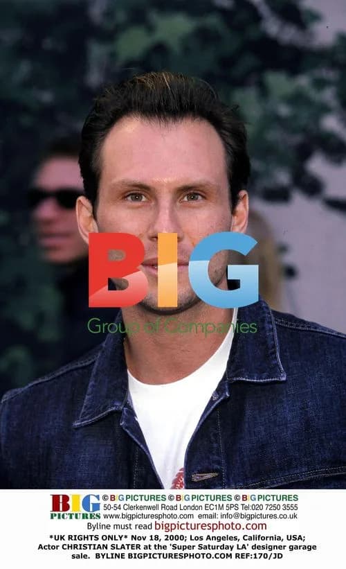 Christian Slater at Super Saturday LA Garage Sale