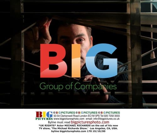 Michael Richards on set of 'The Michael Richards Show'