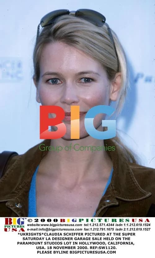 Claudia Schiffer at Super Saturday LA Designer Garage Sale