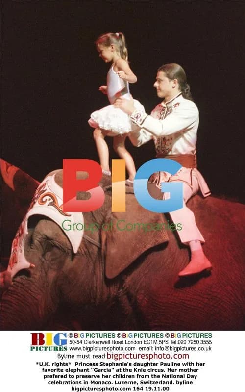 Princess Stephanie's Daughter at Knie Circus