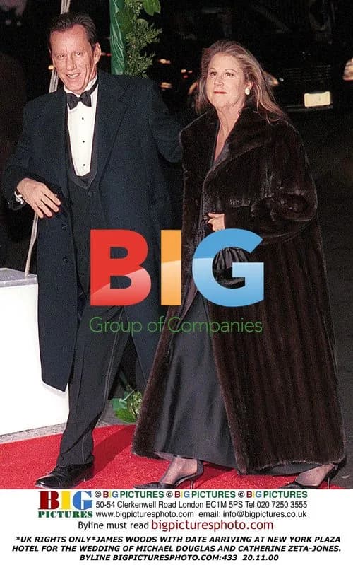 James Woods Arrives for Douglas-Zeta-Jones Wedding
