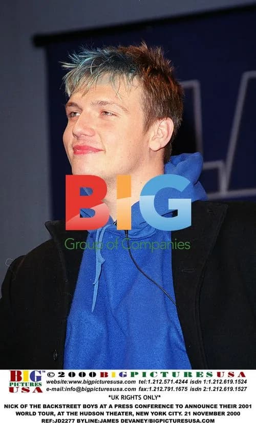 Backstreet Boys at 2001 World Tour Announcement
