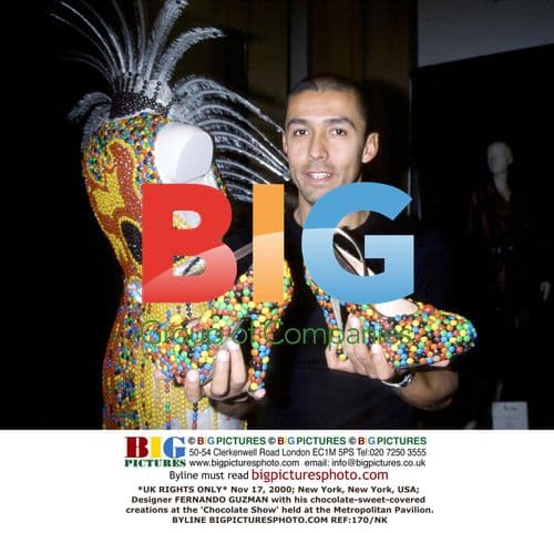 Designer FERNANDO GUZMAN at Chocolate Show
