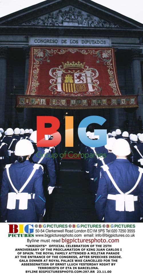 Royal Family Attends Parade for King's 25th Anniversary