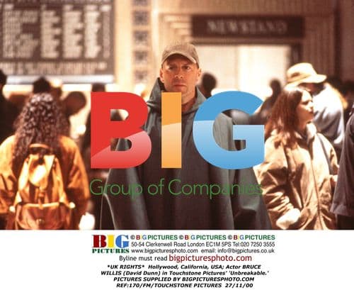 Bruce Willis in 'Unbreakable'