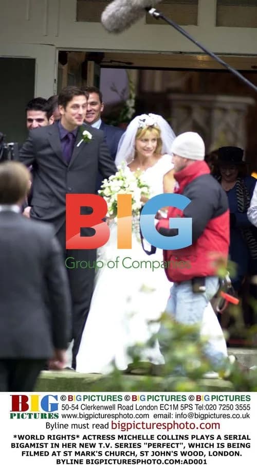 Michelle Collins Films "Perfect" TV Series