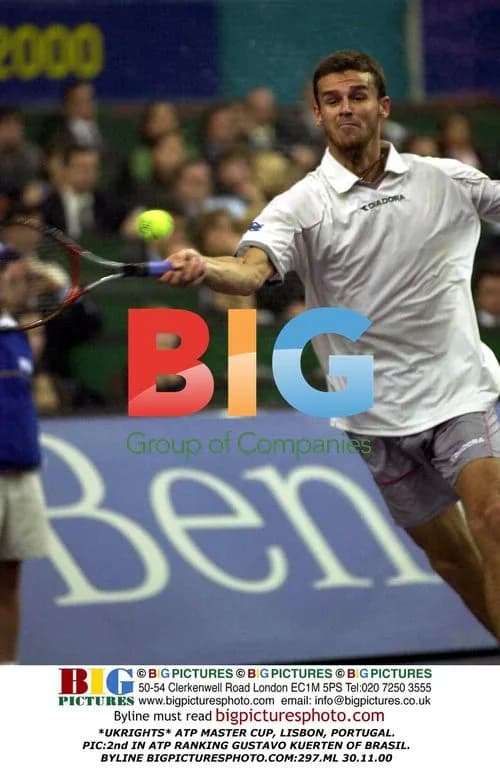Gustavo Kuerten at ATP Master Cup in Lisbon