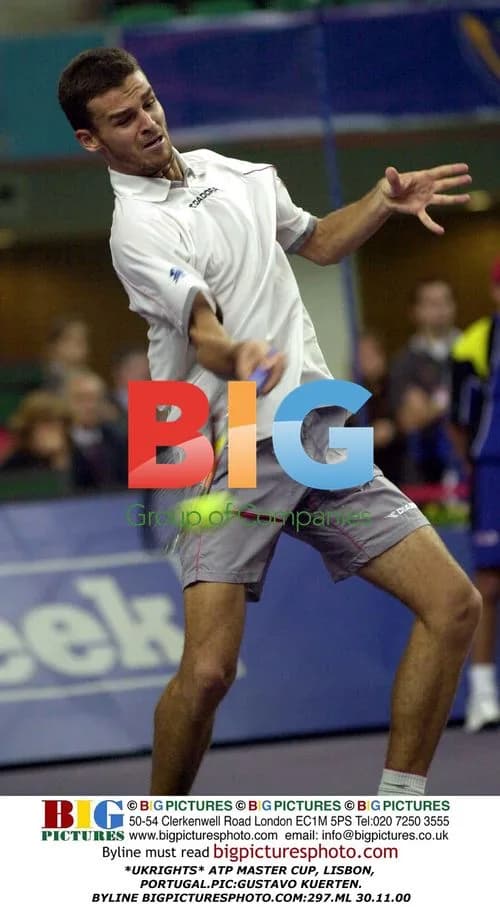 Gustavo Kuerten at ATP Master Cup in Lisbon