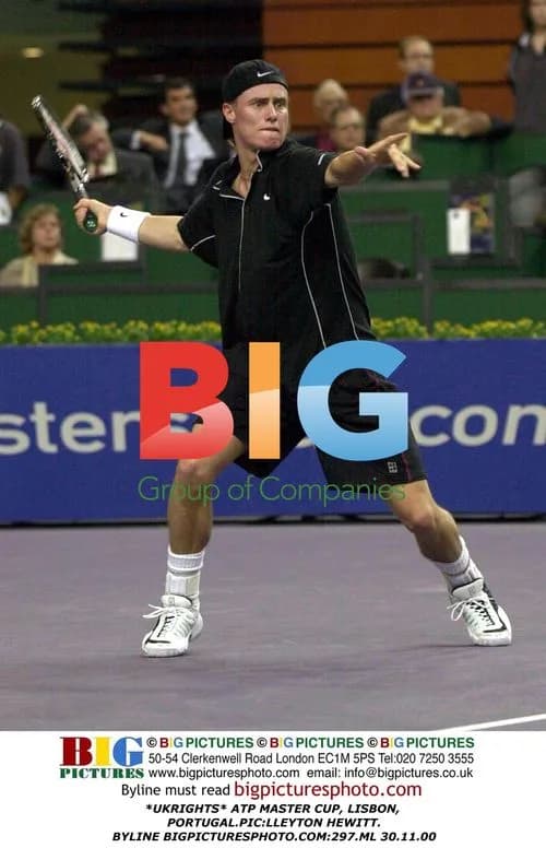 Lleyton Hewitt at ATP Master Cup in Lisbon, Portugal