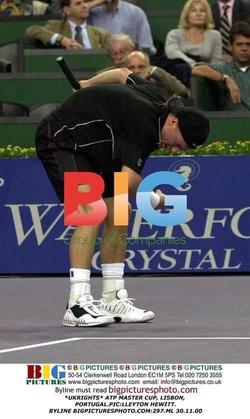 Lleyton Hewitt at 2000 ATP Master Cup