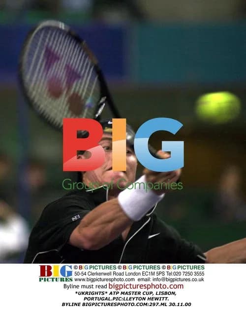 Lleyton Hewitt at ATP Master Cup in Lisbon