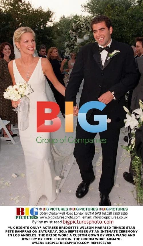 Bridgette Wilson and Pete Sampras Wedding