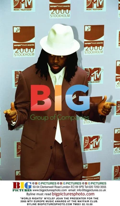 Wyclef Jean Presents at 2000 MTV EMA