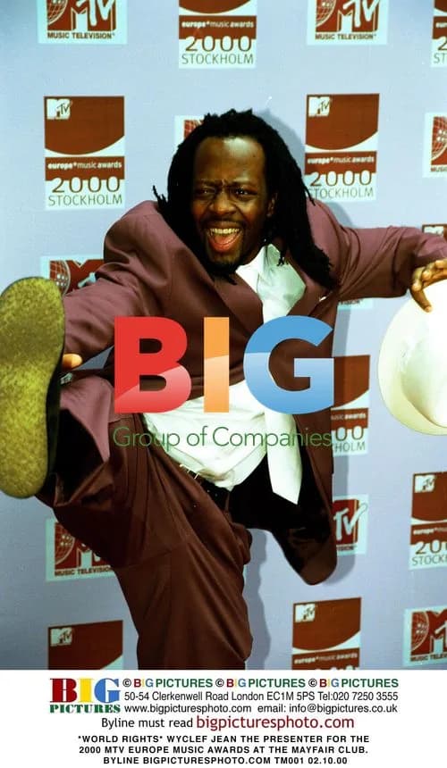 Wyclef Jean at 2000 MTV Europe Music Awards