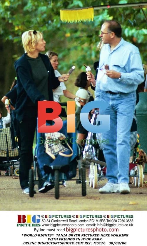 Tania Bryer walking in Hyde Park