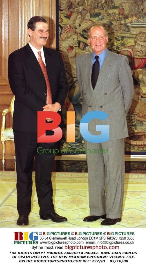 King of Spain Meets Mexican President