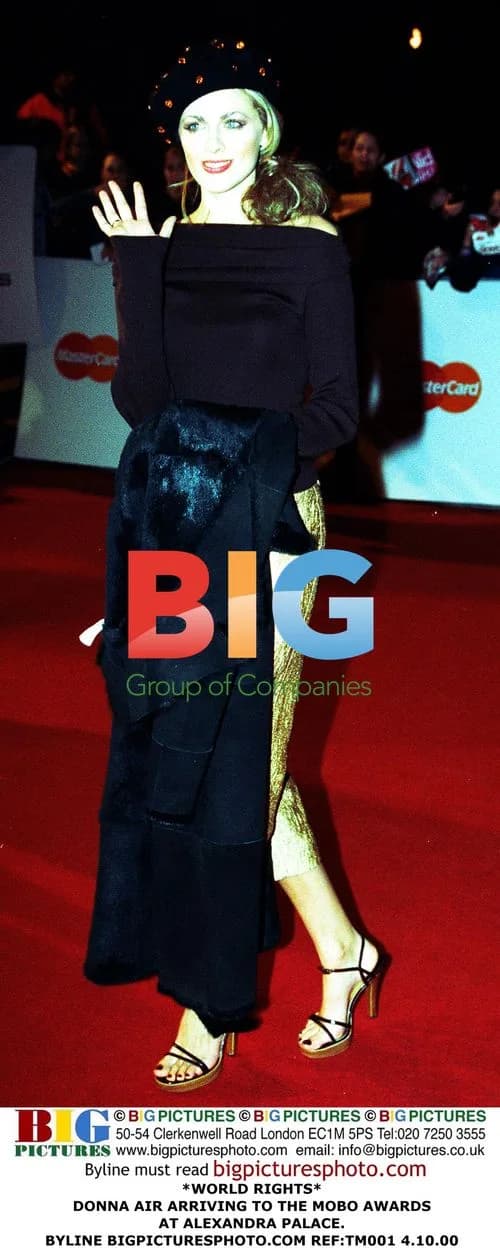 Donna Air Arriving at MOBO Awards