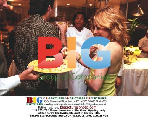 Sharon Lawrence at Chadwick restaurant opening