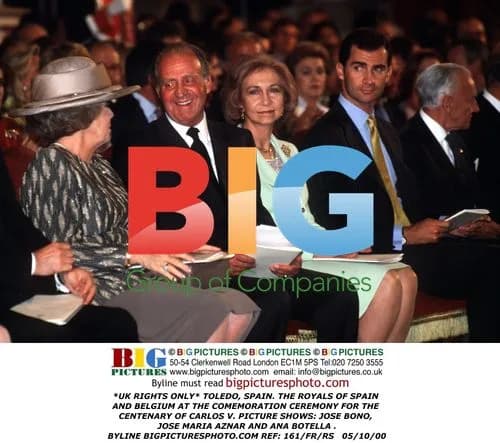 Spanish and Belgian Royals at Carlos V Centenary