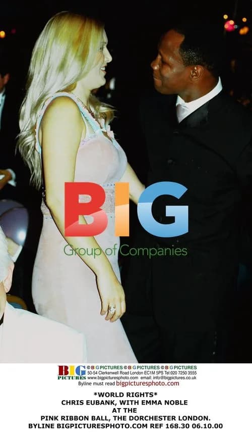 Chris Eubank and Emma Noble at Pink Ribbon Ball