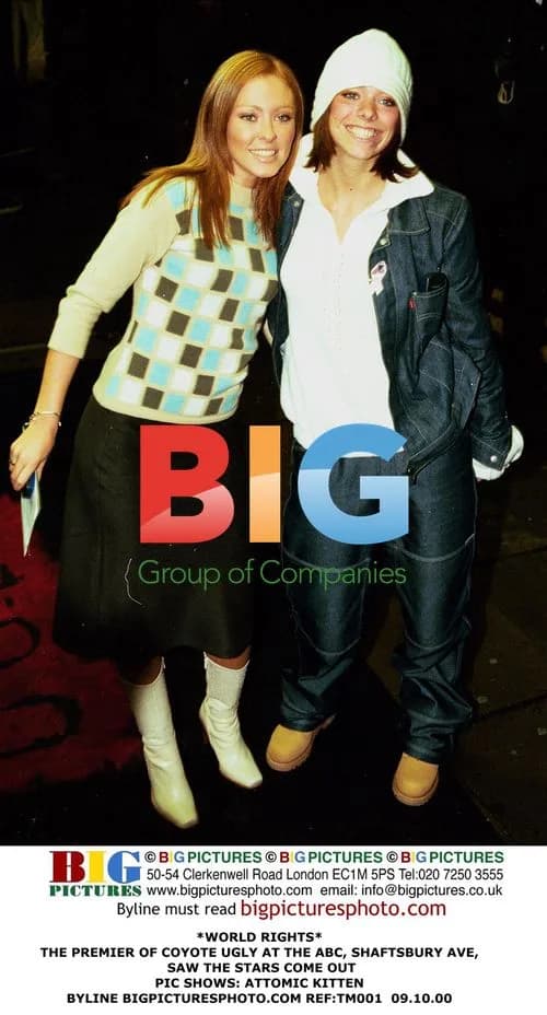 Atomic Kitten at Coyote Ugly Premiere