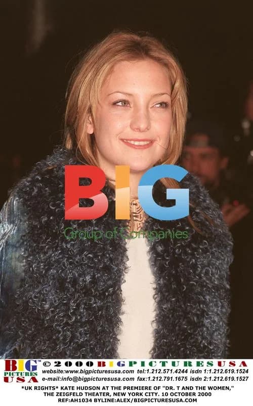Kate Hudson at 'Dr. T and the Women' Premiere