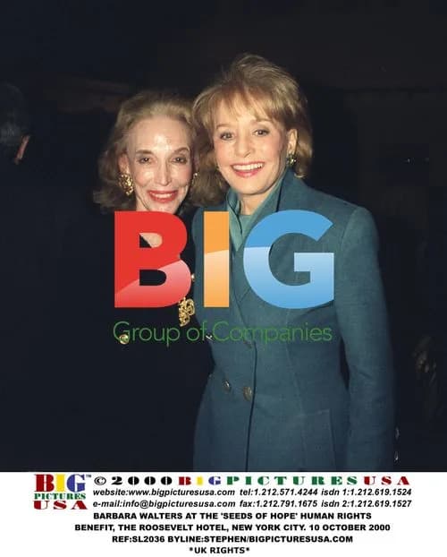 Barbara Walters at 'Seeds of Hope' Benefit