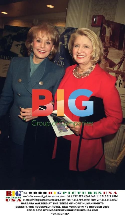 Barbara Walters at 'Seeds of Hope' Benefit