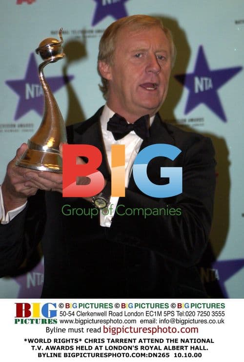 Chris Tarrent at National T.V. Awards