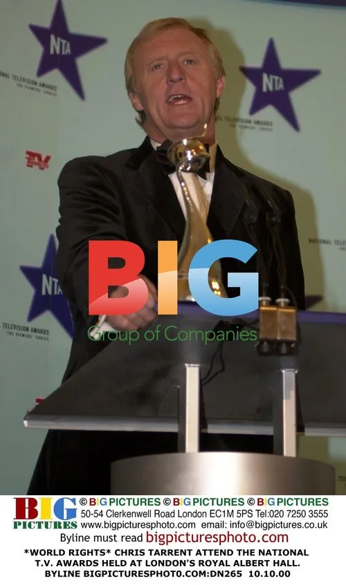 Chris Tarrent at National TV Awards