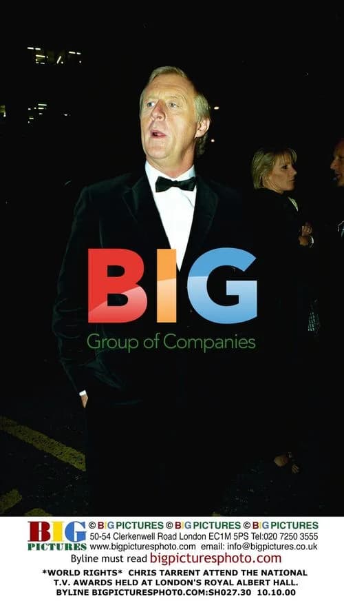 Chris Tarrent at National TV Awards