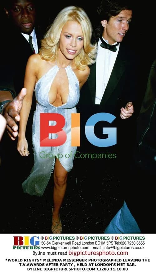 Melinda Messinger at TV Awards after party