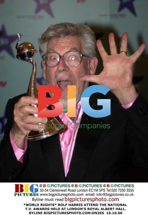 Rolf Harris attends National TV Awards