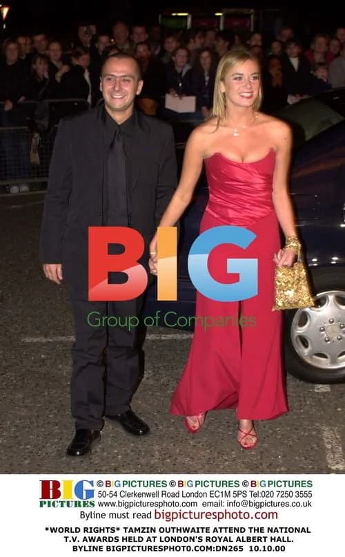 Tamzin Outhwaite at National T.V. Awards