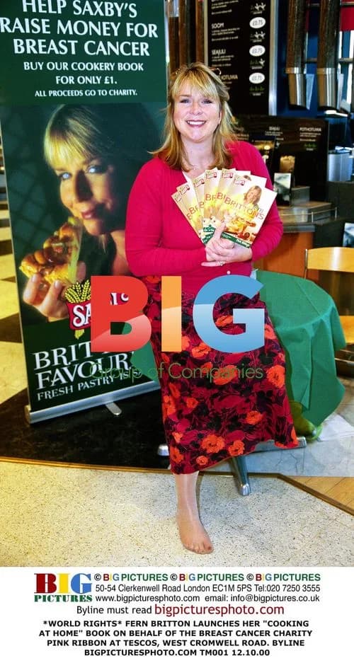 Fern Britton Launches "Cooking at Home" Book