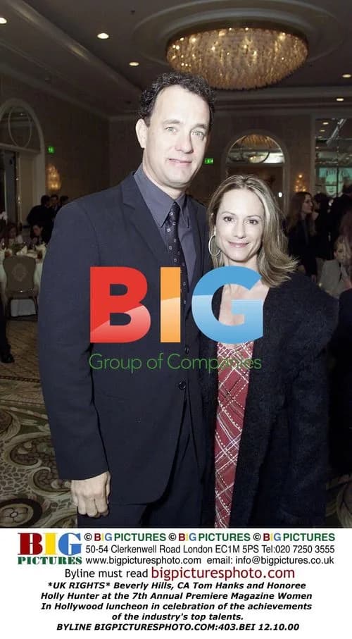 Tom Hanks and Holly Hunter at Women in Hollywood luncheon