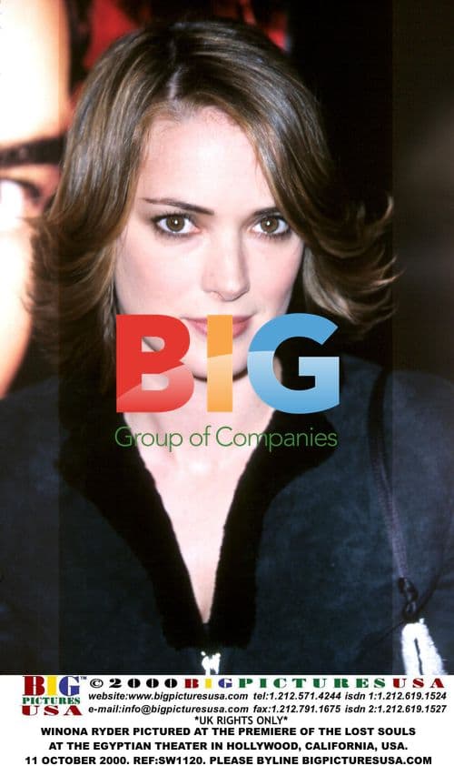 Winona Ryder at The Lost Souls premiere