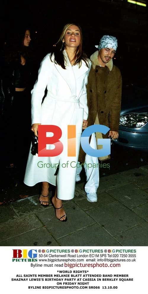 Melanie Blatt at Shaznay Lewis's Birthday Party