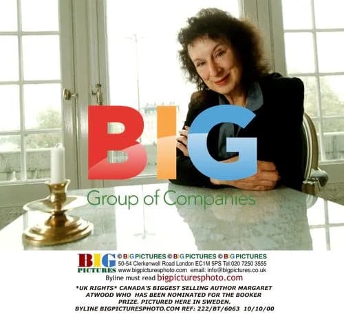Author Margaret Atwood Photographed in Sweden