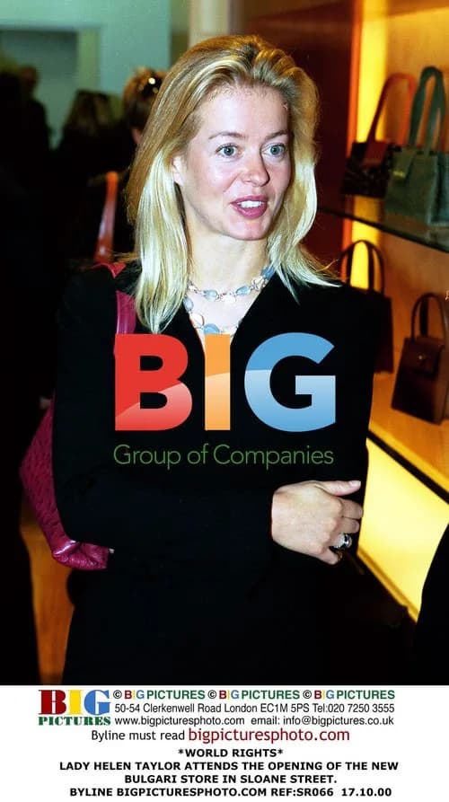 Lady Helen Taylor at Bulgari store opening