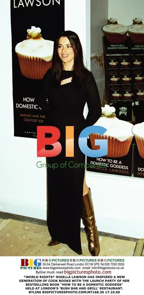 Nigella Lawson Celebrates Domestic Goddess Book