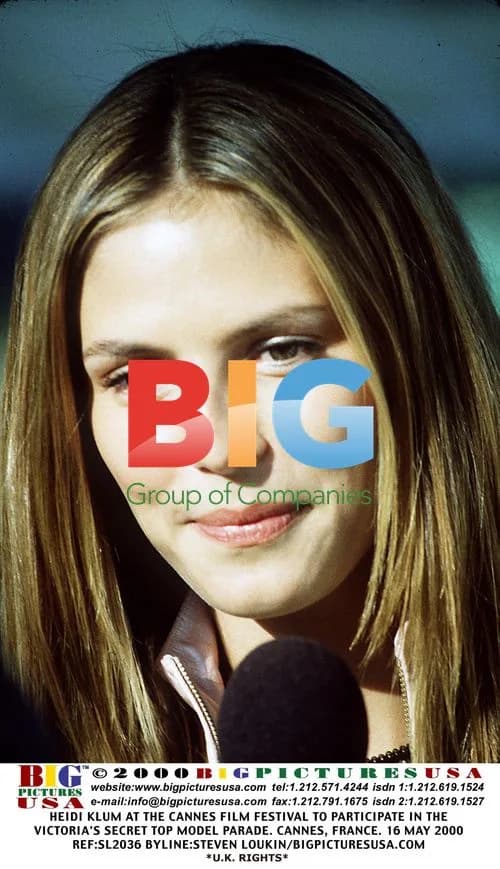 Heidi Klum at 2000 Cannes Film Festival